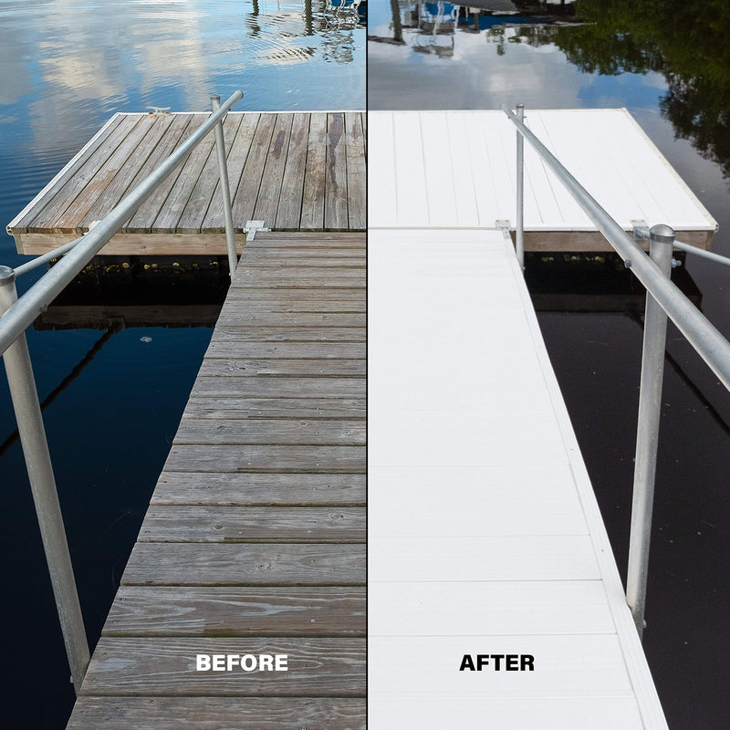 "Big Stack" Easy DIY Kit Premium 4ft. Deck & Dock Covers (20 Pack)  **Fits 5/4"x 6", 1"x 6" and 2"x 6" Boards** - Premium Decking Product from Deck-Top - Just $149.99! Shop now at Deck-Top